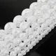 Perles rondes en cristal blanc naturel craquelé vente en gros 4mm 6mm 8mm 10mm 12mm 15.5