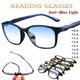 Lunettes de lecture Anti-fatigue pour hommes lunettes d'ordinateur + 0.0 + 1.0 + 1.5 + 2.0 + 2.5 +