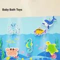 Puzzle de bain en mousse flottant pour bébé jouet en forme d'animal jouets d'eau éducatifs