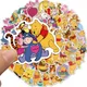 Autocollants de dessin animé Disney pour enfants Winnie l'Ourson Ours Porcinet Tigrou Bagages