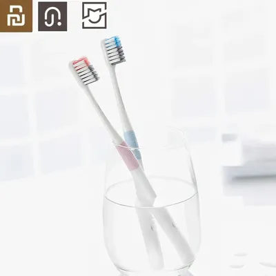 Xiaomi-Brosse à dents Doctor B Mi Bass Method fil de brosse à dents intégré Sandwish 4 couleurs