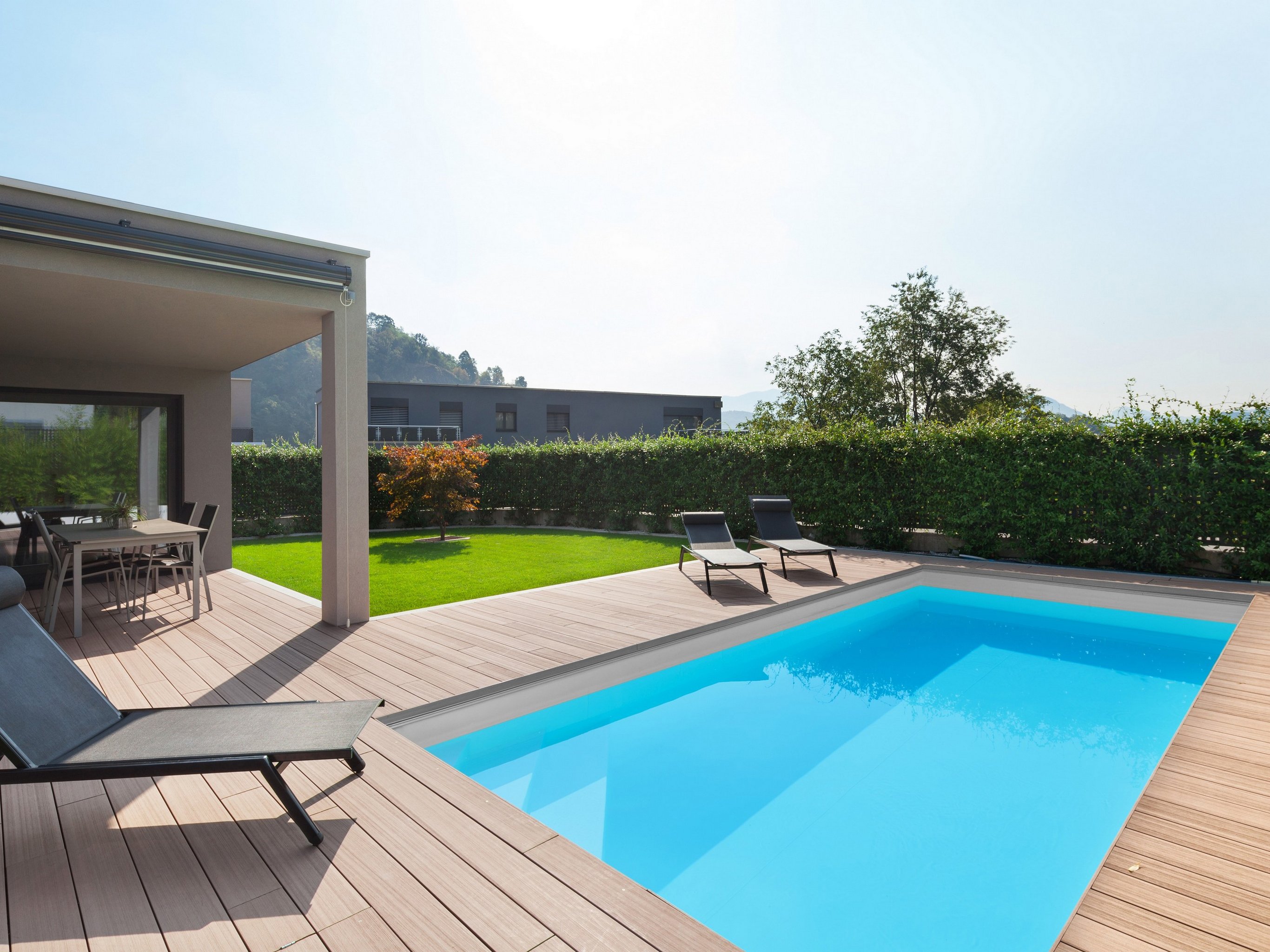 Swimming Pool Bay Skimmer 3,0x8,0m Image