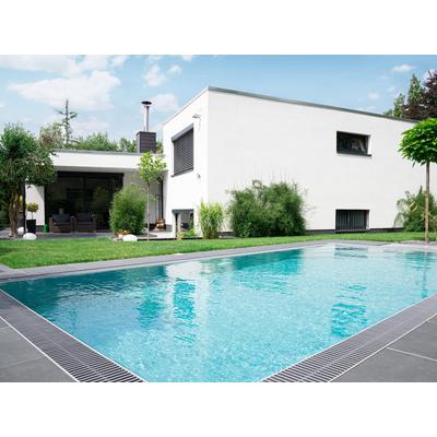 Poolbecken Infinity® Bay 3,5x8,0m mit Überlauf