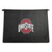 Black Ohio State Buckeyes Logo Faux Leather Laptop Case