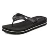 Badezehentrenner VENICE BEACH, Damen, Gr. 36, schwarz, Obermaterial: 100% Textilmaterial. Futter: 100% Textilmaterial. Decksohle: 100% Synthetik. Laufsohle: 100% Synthetik, Glitzer, unifarben, casual, Schuhe, Sandale, Pantolette, Badeschuh...