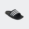 Badesandale ADIDAS SPORTSWEAR "COMFORT ADILETTE", Gr. 48,5, schwarz-weiß (core schwarz, cloud weiß, core schwarz), Synthetik, sportlich, Schuhe