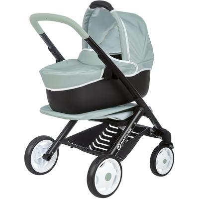 Kombi-Puppenwagen SMOBY "Quinny 3in1, grün", grün, Puppenwagen, KinderB:38,5cm H:64cm T:54,5cm, Kunststoff, B:38,5cm H:64cm T:54,5cm