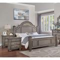 Darby Home Co Darbyville Wood 3-Piece California King Bedroom Set Wood in Brown/Gray | 67.13 H x 82.38 W x 97.25 D in | Wayfair