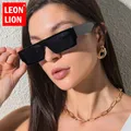 LeonLion 2023 Mode Carré Lunettes De Soleil Femmes/Hommes Petit Luxe Lunettes De soleil Femmes