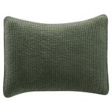 HiEnd Accents Stonewashed Cotton Velvet Quilted Pillow Sham