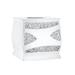 Sinatra Tissue Box by POPULAR BATH in White