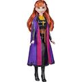 Disney F0797 2 Frozen Shimmer Anna Fashion Doll, Skirt, Shoes, and Long Red Hair, Toy for Kids 3 Years Old and Up