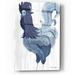 Rosalind Wheeler Green & Purple Rooster II by Cindy Jacobs - Unframed Print Plastic/Acrylic | 16 H x 12 W x 0.13 D in | Wayfair