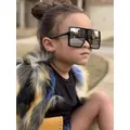 Lunettes de soleil carrées pour enfants lunettes de marque pour enfants nuances pour bébés garçons