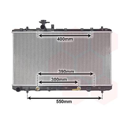VAN WEZEL Kühler, Motorkühlung für SUZUKI 17700-79J10A00 1770079J10000 1770079J10A00 52002085 Image