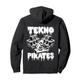 Spiral Tekno Freetekno 23 Sound System DJ Tribe Free Party Pullover Hoodie