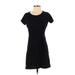 Gap Casual Dress: Black Solid Dresses - Women's Size X-Small Petite
