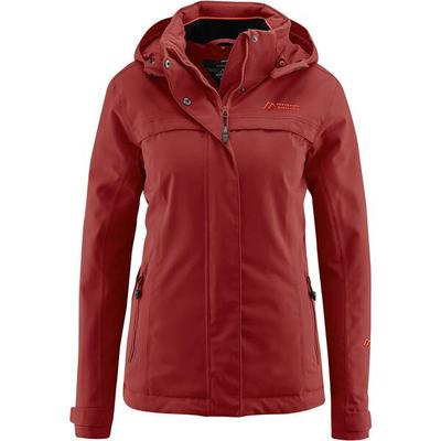 MAIER SPORTS Damen Funktionsjacke Lisbon, Größe 36 in Rot