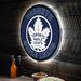 Evergreen Enterprises, Inc NHL LED Round Lighted Wall Sign in Blue/White | 23 H x 23 W x 0.25 D in | Wayfair 8LED4376RD
