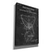 17 Stories Timpani Blueprint Patent Chalkboard - Wrapped Canvas Print Canvas in Black/White | 18 H x 12 W x 0.75 D in | Wayfair