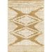 White/Yellow 87 x 63 x 2.01 in Area Rug - Kelly Clarkson Home Colletta Area Rug Polyester | 87 H x 63 W x 2.01 D in | Wayfair