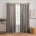 Eider & Ivory™ Proctorville Polyester Curtain Polyester in Gray | 108 H x 52 W in | Wayfair 5A72BD5966924CA59992CE3E738835A5