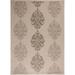 Brown 132 x 96 x 0.25 in Area Rug - Fleur De Lis Living Koffler Abstract Machine Woven Polypropylene Indoor/Outdoor Area Rug in Natural/ | Wayfair