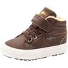 Sneaker KANGAROOS "Kavu III", Gr. 24, braun, Synthetik, sportlich, Schuhe, gefüttert