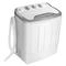 8 Lbs Compact Mini Twin Tub Washing Spiner Machine for Home and Apartment - 23