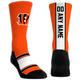 Unisex Rock Em Socks Cincinnati Bengals Custom Jersey Crew