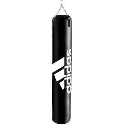 Boxsack ADIDAS PERFORMANCE "Boxing Bag Lux" Gr. 120, schwarz (schwarz, weiß), Boxsäcke, B/H/L: 33cm x 33cm x 120cm, B:33cm H:33cm L:120cm Image