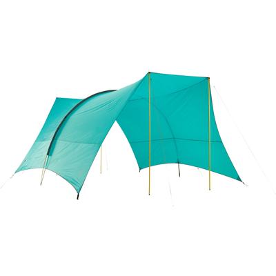 Tarp-Zelt GRAND CANYON "TAHUTA SHELTER 4" Zelte Gr. B/H/L: 400cm x 230cm x 200cm, blau (blue grass)