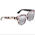 Gucci Accessories | Gucci Silver Cat Eye Ladies Sunglasses | Color: Black | Size: Os