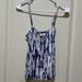 Jessica Simpson Tops | Comfortable Adjustable Strap Tank Top | Color: Blue/White | Size: S