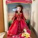 Disney Other | Disney Princess Porcelain Keepsake Doll Belle. 2003 16 Inch | Color: Red | Size: 16 Inch