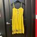 Anthropologie Dresses | Anthropologie Dress, Midi Size 6 | Color: Yellow | Size: 6