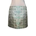 J. Crew Skirts | J. Crew Green & Gold Skirt Size 6 | Color: Gold/Green | Size: 6