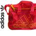 Adidas Bags | Bright Pink And Yellow Small Adidas Duffel Bag | Color: Pink/Yellow | Size: Os