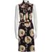 Tory Burch Dresses | Beautiful Tory Burch Silk Midi Dress Euc | Color: Black | Size: S