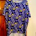 Lularoe Tops | Lularoe Disney Irma | Color: Purple/Yellow | Size: Xs