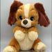 Disney Toys | Disney Lady Puppy Dog From Lady And The Tramp Stuffed Animal Plush Soft Toy 9” | Color: Brown/Tan | Size: 9”