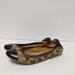 Coach Shoes | Coach Wanda Signature Logo Brown Tan Flats Shoes Sz 6-1/2 B A4953 Canvas Ballet | Color: Brown/Tan | Size: 6.5