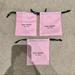 Kate Spade Jewelry | Kate Spade Pink Jewelry Dust Bags Set Of Three | Color: Green/Pink | Size: Os