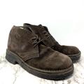 J. Crew Shoes | J.Crew Brown Suede Chukka Desert Field Ankle Boot Lace Up Chunky 8.5 Preppy | Color: Brown | Size: 8.5