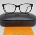 Coach Accessories | Coach Hc6062 Darcy 5261 Black Military Sig C Eyeglasses Frame W/ Case 51-16-135 | Color: Black | Size: 51-16-135