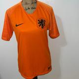 Nike Shirts | Authentic Nike Orange Netherlands National Soccer Jersey Small | Color: Black/Orange | Size: S