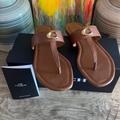 Coach Shoes | Coach Sandals | Color: Brown/Gold | Size: 7