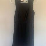 J. Crew Dresses | Jcrew Black Dress With Silk Lining. Pleated Bodice. Size 2 | Color: Black | Size: 2