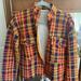 Zara Jackets & Coats | 70's Inspired Zara Jacket | Color: Orange/Yellow | Size: Small