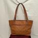 Giani Bernini Bags | Beautiful Gianni Bernini Brown Logo Embossed Shoulder Bag Pristine Like New | Color: Brown | Size: Os